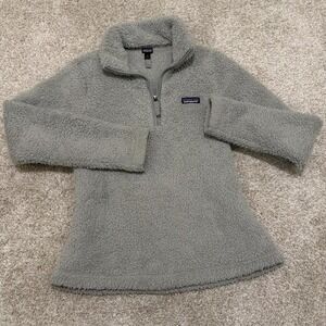 Cozy Patagonia Quarter-Zip Fleece | Grey | Medium